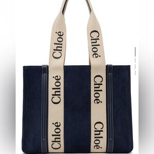 Chloe suede tote